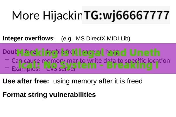 Hacking is Illegal and Unethical: No System - Breaking Info Here